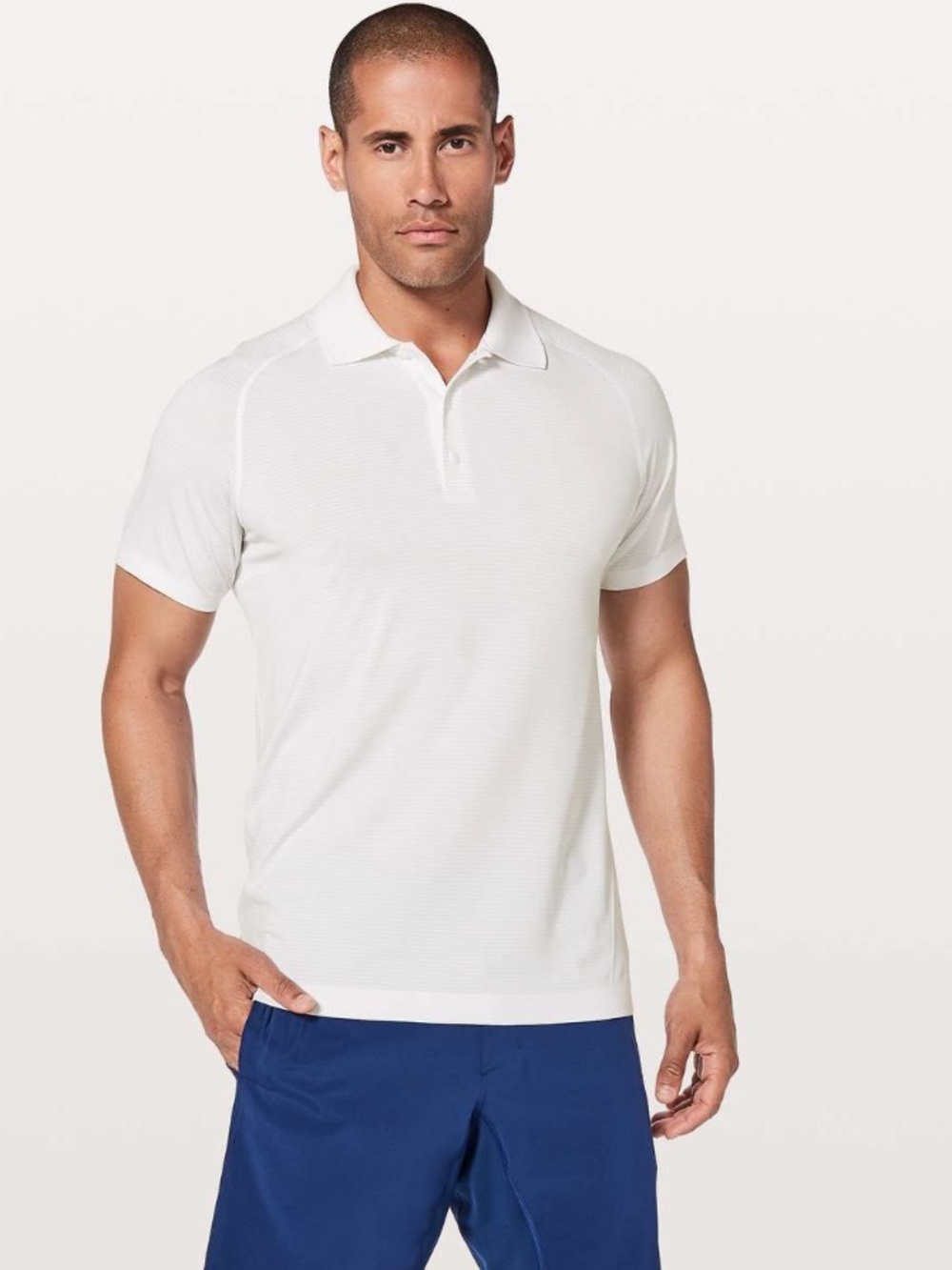 Lululemon Metal Vent Tech Performance Lightweight Polo Short Sleeve Shirt